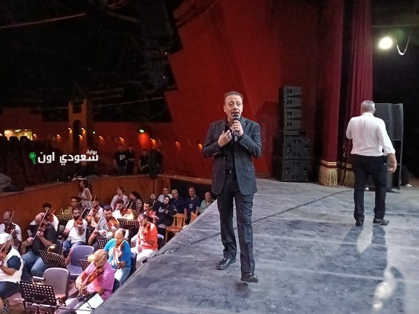 احتفالية ذكرى 30 يونيو: تامر عبدالمنعم يتولى البروفات النهائية مع سليم سحاب ولؤي ومصطفى شوقي