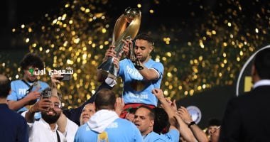 احتفالات بيراميدز وفرحة تتويجهم بكأس أبطال أفريقيا فيديو