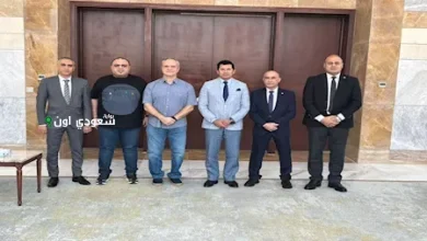 لقاء وزير الرياضة مع رئيس اتحاد رفع الأثقال والمدير الفني الجديد