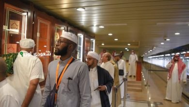 زيارة ضيوف برنامج خادم الحرمين لمجمع طباعة المصحف بالمدينة