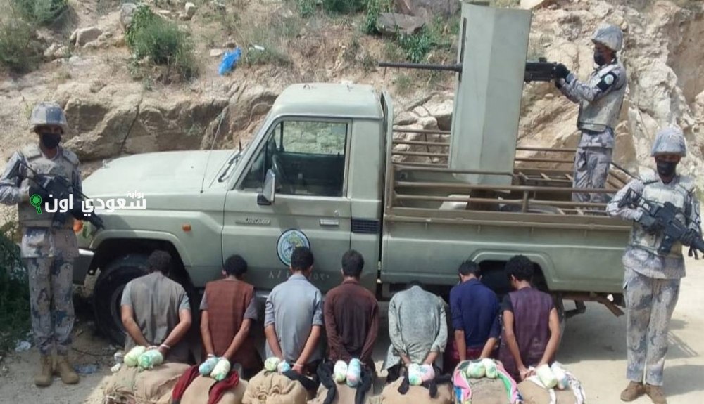 إحباط محاولة تهريب 200 كجم من القات في جازان