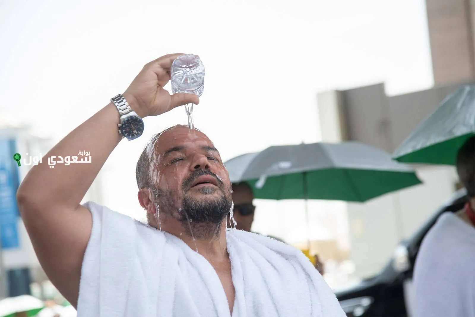 إصابات بالإجهاد الحراري في يوم عرفة