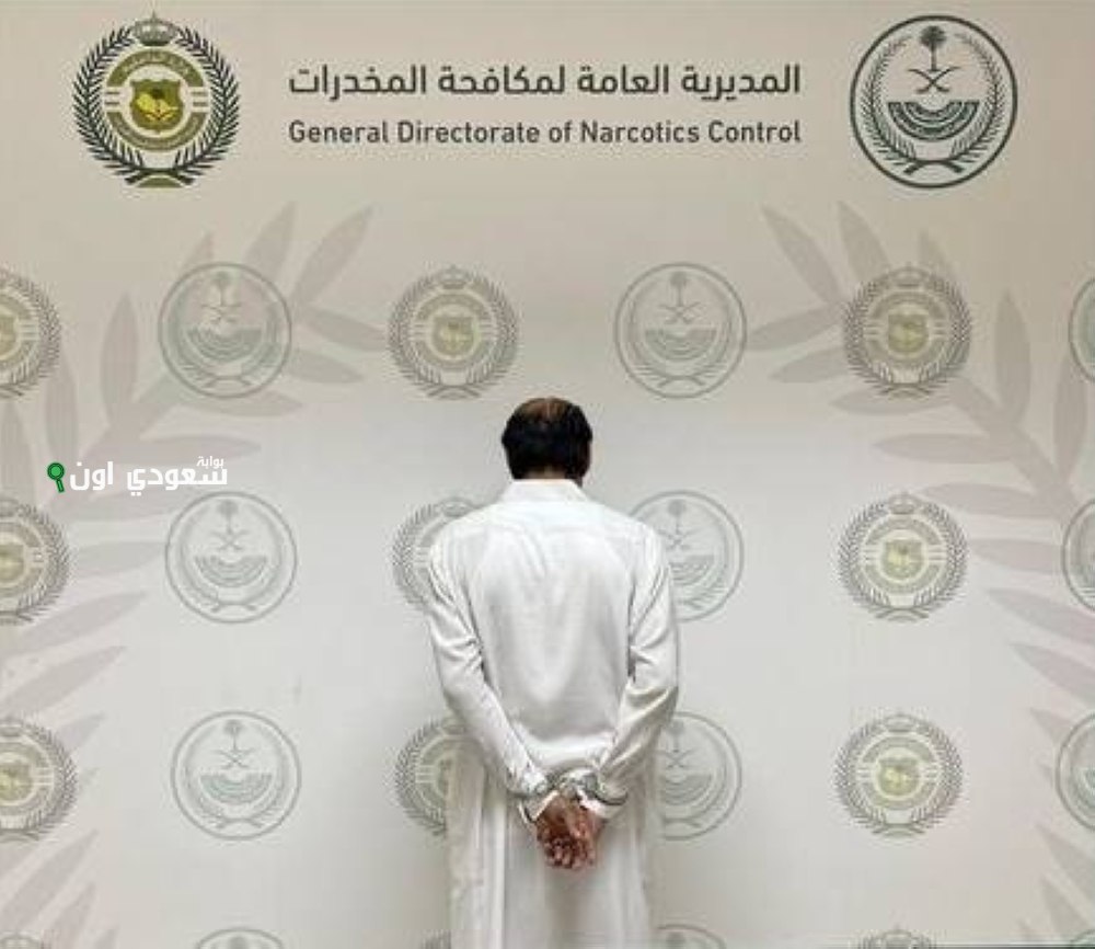 القبض على شخص بتهمة ترويج الحشيش والإمفيتامين في منطقة الجوف