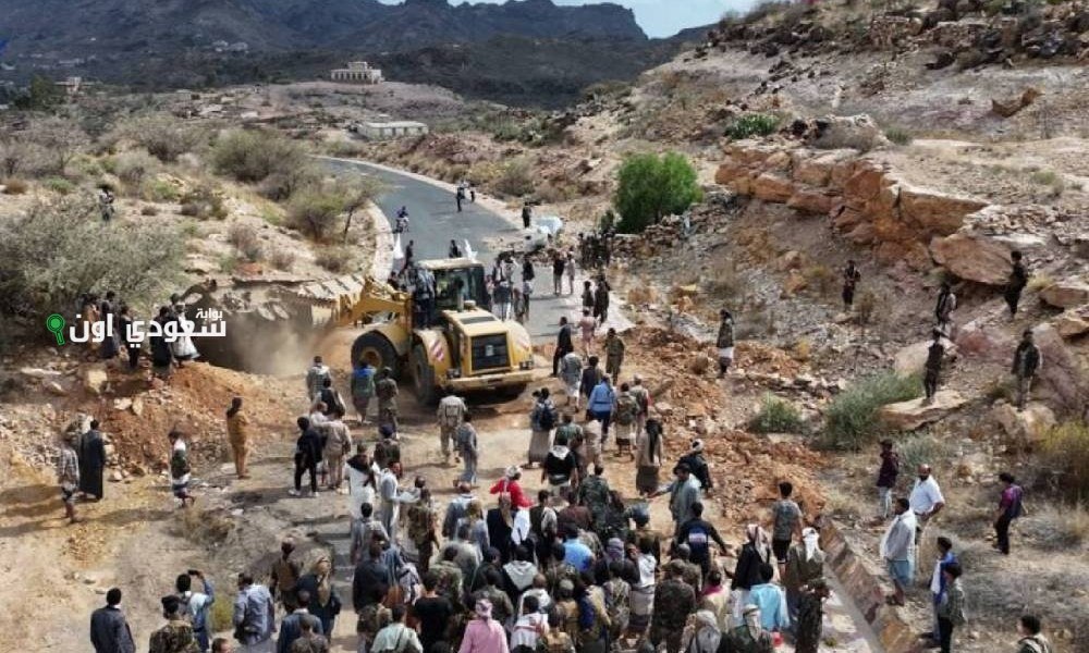 فتح طريق الضالع