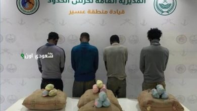 تمكنت عسير من القبض على أربعة أشخاص