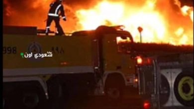 احتراق شاحنة جنوب القنفذة يستنفر 4 جهات