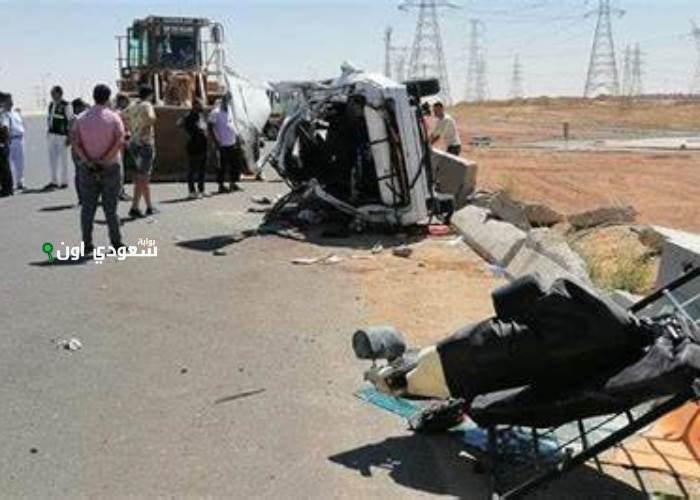 مصرع 14 شخصاً من مصر جراء حادث اصطدام مروع نتج عن السرعة الزائدة