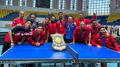 فريق تنس طاولة الأهلي للرجال