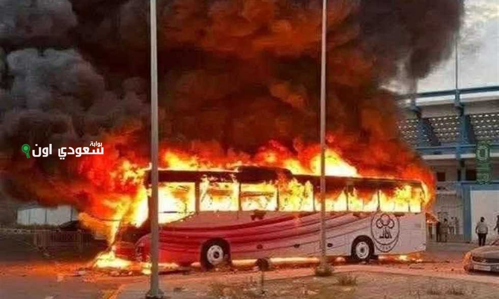 إلغاء دربي طرابلس بعد اشتباكات دموية واستخدام الرصاص الحي وحرق حافلة الاتحاد