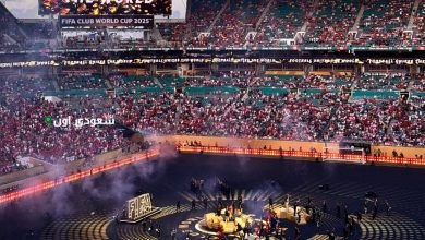 جماهير الأهلي خلال مباراة افتتاح كأس العالم للأندية