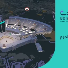 إطلاق خريطة تفاعلية ثلاثية