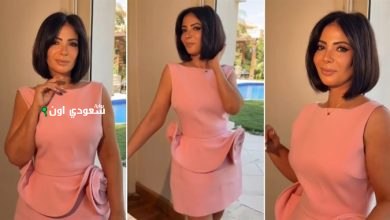 مني زكي تأسر الأنظار بإطلالة رائعة بفستان وردي قصير