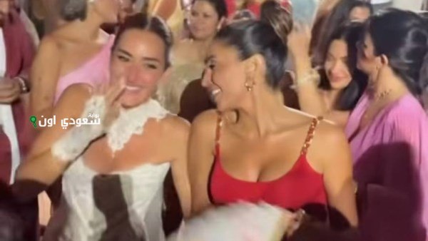 دينا الشربينى تشارك فى زفاف أمينة خليل باليونان برسالة مميزة