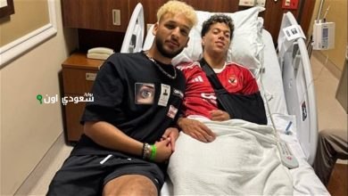 جراحة ناجحة لإمام عاشور بعد إصابته بكسر في الترقوة