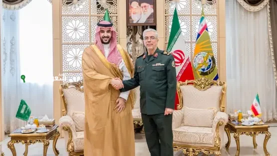 وزير الدفاع ورئيس الأركان الإيراني يستعرضان العلاقات الدفاعية وسبل تعزيز الأمن المشترك
