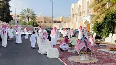 مظاهر احتفالات العيد في حائل