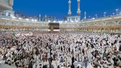 الحجاج يؤدون طواف الإفاضة