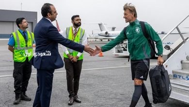 وصول بعثة المنتخب السعودي إلى لوس أنجلوس