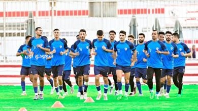 تدريب الزمالك في ميت عقبة