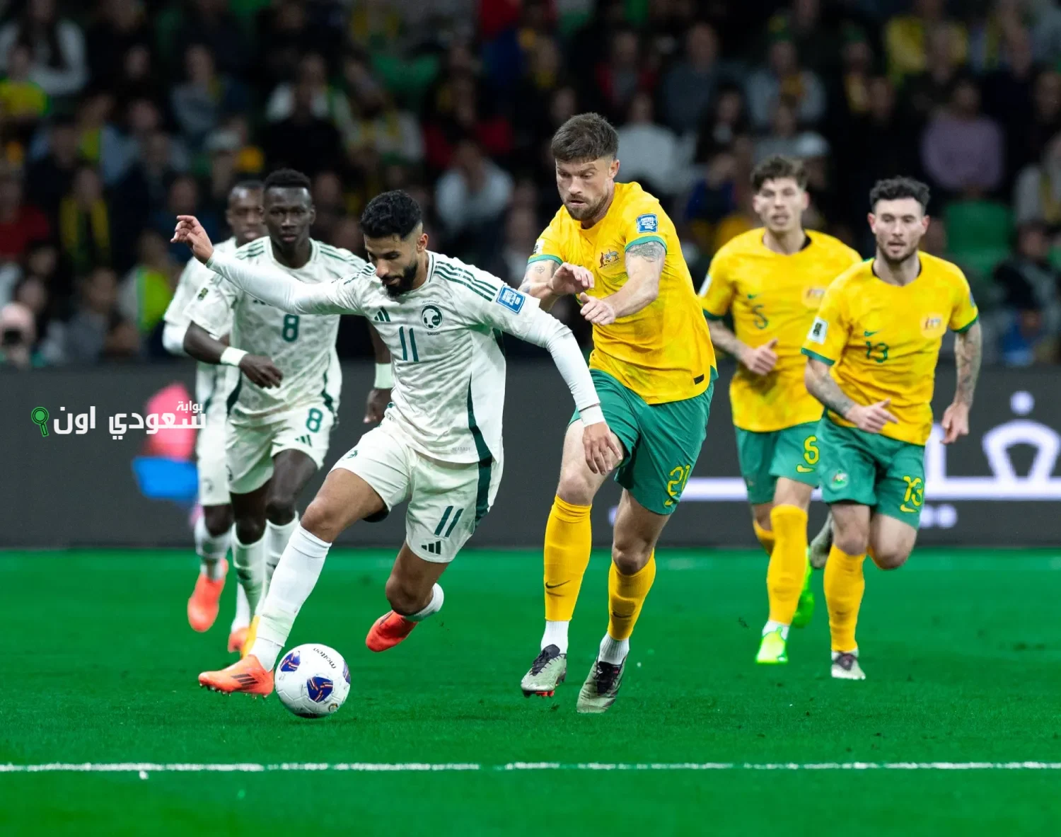 منتخب السعودية وأستراليا
