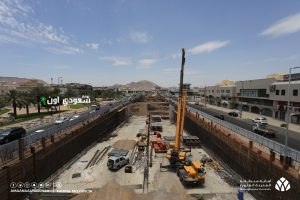 مشروعات تطوير الجسور والأنفاق في المدينة المنورة