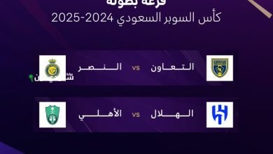 قرعة كأس السوبر السعودي