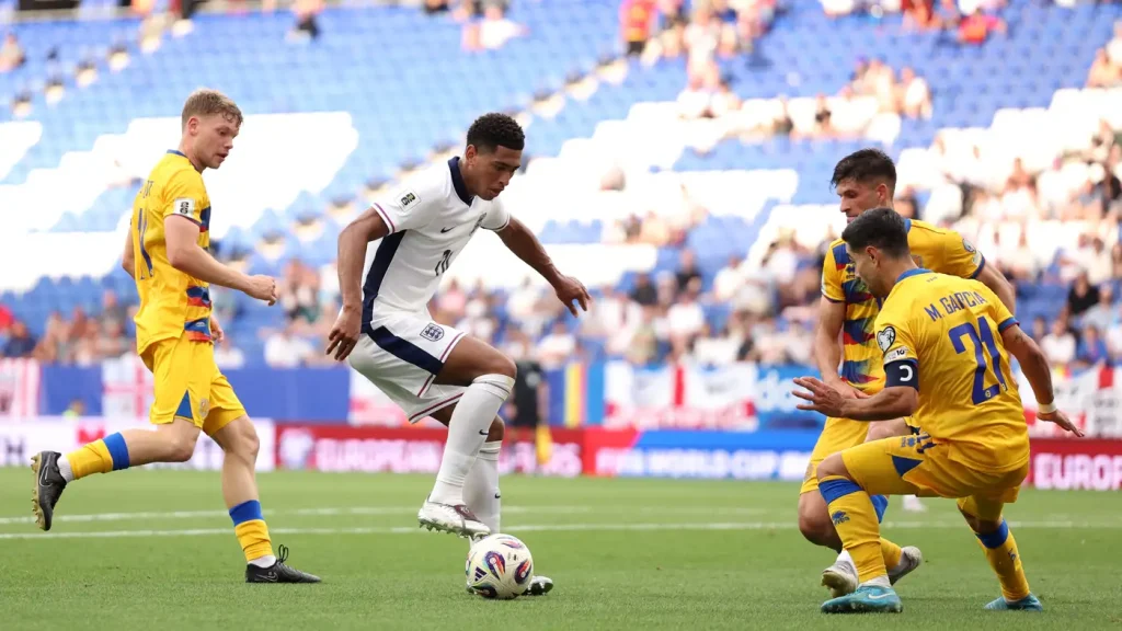 ملخص مباراة أندورا وإنجلترا 0-1 في التصفيات المؤهلة لكأس العالم وأهدافها الرئيسية