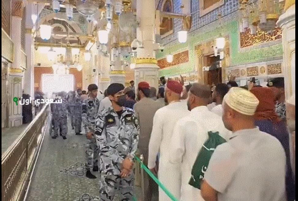 تحقيق انسيابية حركة الزوار في المسجد النبوي خلال الفترة الحالية