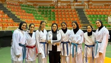 منتخب الكاراتيه في منافسات الدوري العالمي