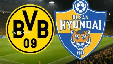 بروسيا دورتموند الألماني وأولسان هيونداي الكوري