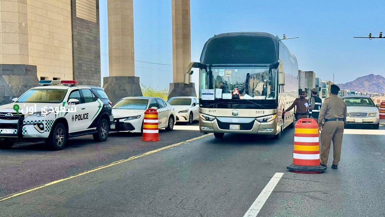 أمن الطرق يسهل مغادرة الحجاج الإيرانيين عبر منفذ جديدة عرعر