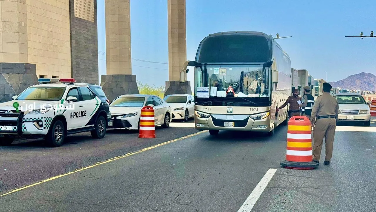 أمن الطرق يسهل مغادرة الحجاج الإيرانيين عبر منفذ جديدة عرعر