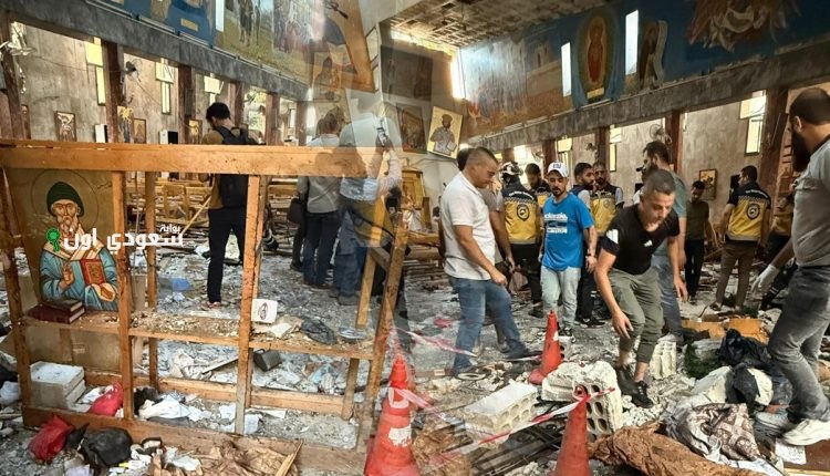 الرئيس السوري يؤكد عزمه على محاسبة منفذي الهجوم على كنيسة مار إلياس