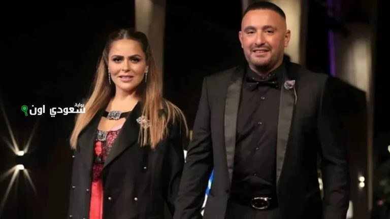 مها الصغيرو الفنان أحمد السقا