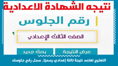 التعليم تعتمد نتيجة تالتة إعدادي رسميًا.. سجل رقم جلوسك وشوف درجاتك بالكامل