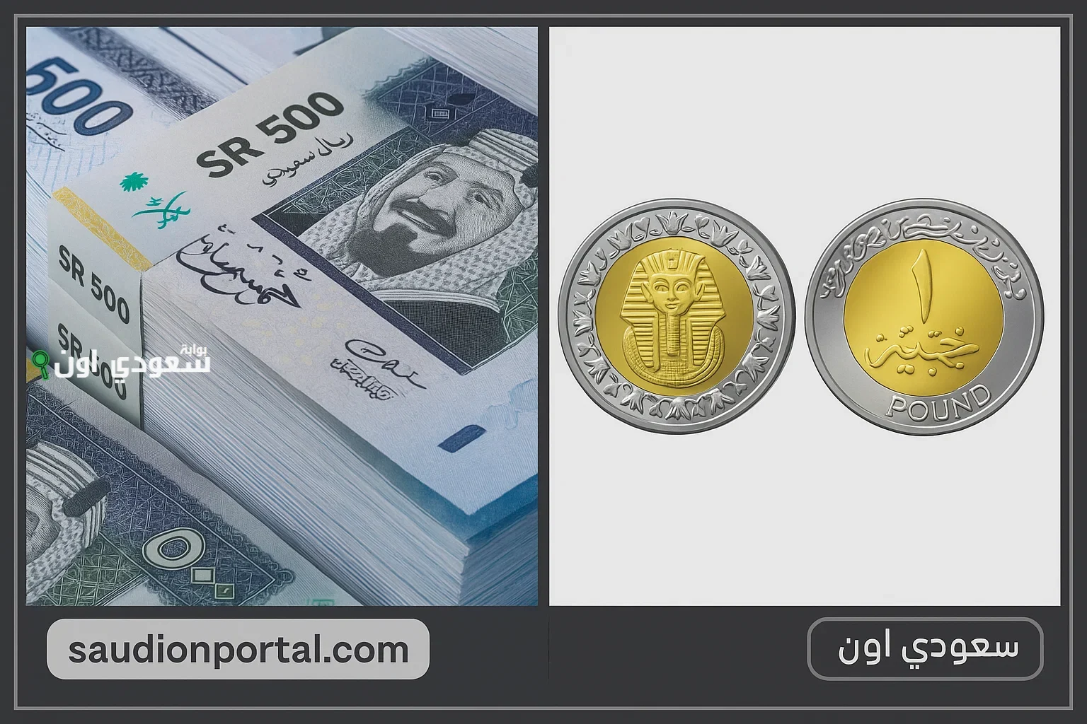 سعر الريال السعودي مقابل الجنيه المصري