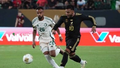 مباراة السعودية والمكسيك