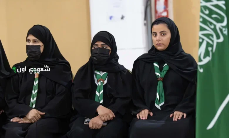 فتيات الكشافة يقدّمن خدماتهن