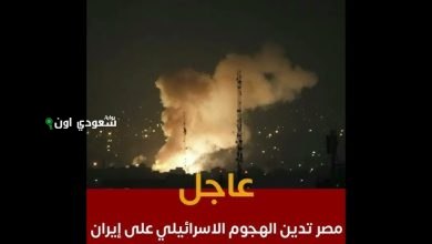مصر تدين الهجوم الإسرائيلي على إيران