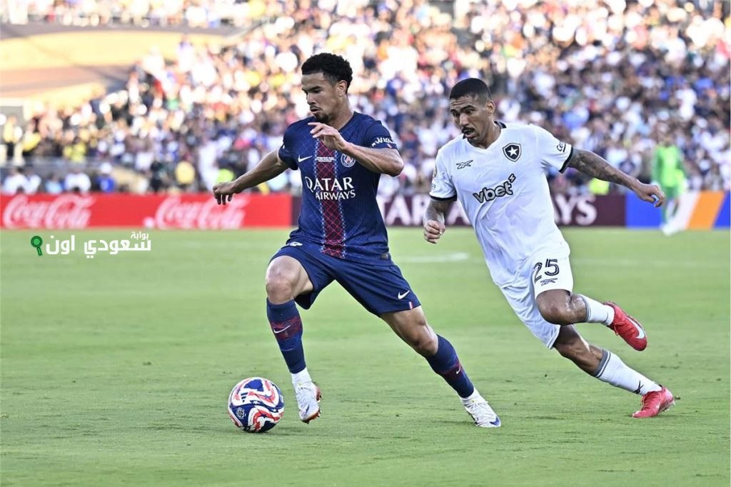 بوتافوجو يتفوق على باريس سان جيرمان بهدف وحيد خلال الشوط الأول من المباراة