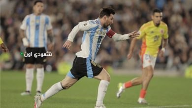 الأرجنتين تتعادل مع كولومبيا