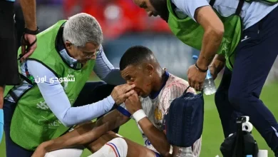 إصابة مبابي