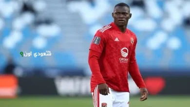 تبديل أول للأهلي بإدخال ديانج بدلاً من حمدي فتحي