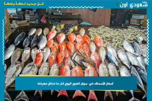 أسعار الأسماك في  سوق العبور اليوم كل ما تحتاج معرفته