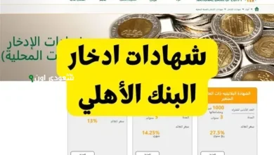 أفضل شهادات البنك الأهلي المصري للادخار 2025