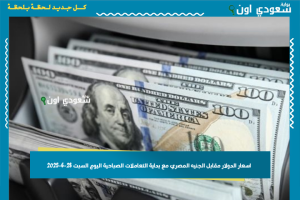 اسعار الدولار مقابل الجنيه المصري مع بداية التعاملات الصباحية اليوم السبت 28-6-2025