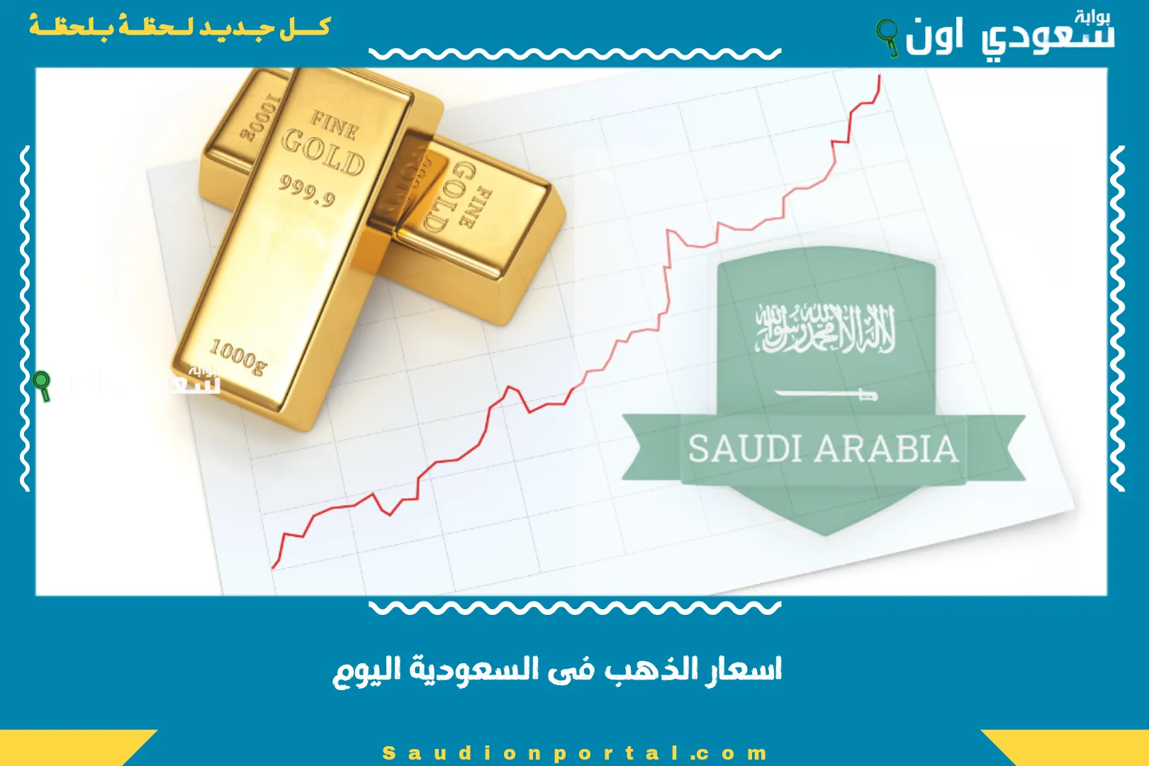 اسعار الذهب فى السعودية اليوم