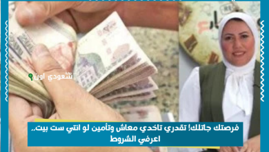 فرصتك جاتلك! تقدري تاخدي معاش وتأمين لو انتي ست بيت.. اعرفي الشروط