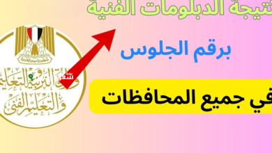 الإعلان عن نتائج الدبلومات الفنية