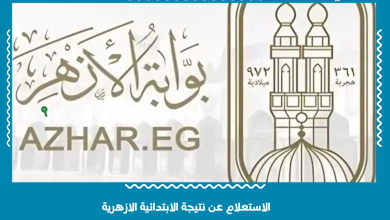 نتيجة الشهادة الابتدائية